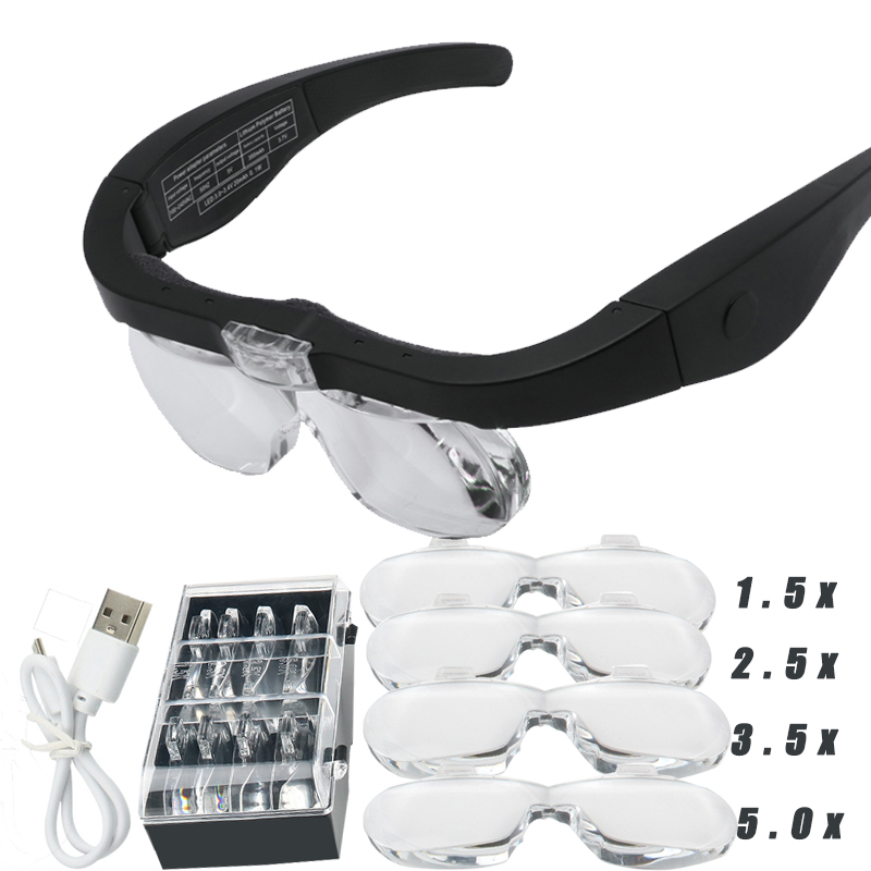 Electronics Repair Glasses - Kaca Pembesar Kaca Pembesar 1, 5X