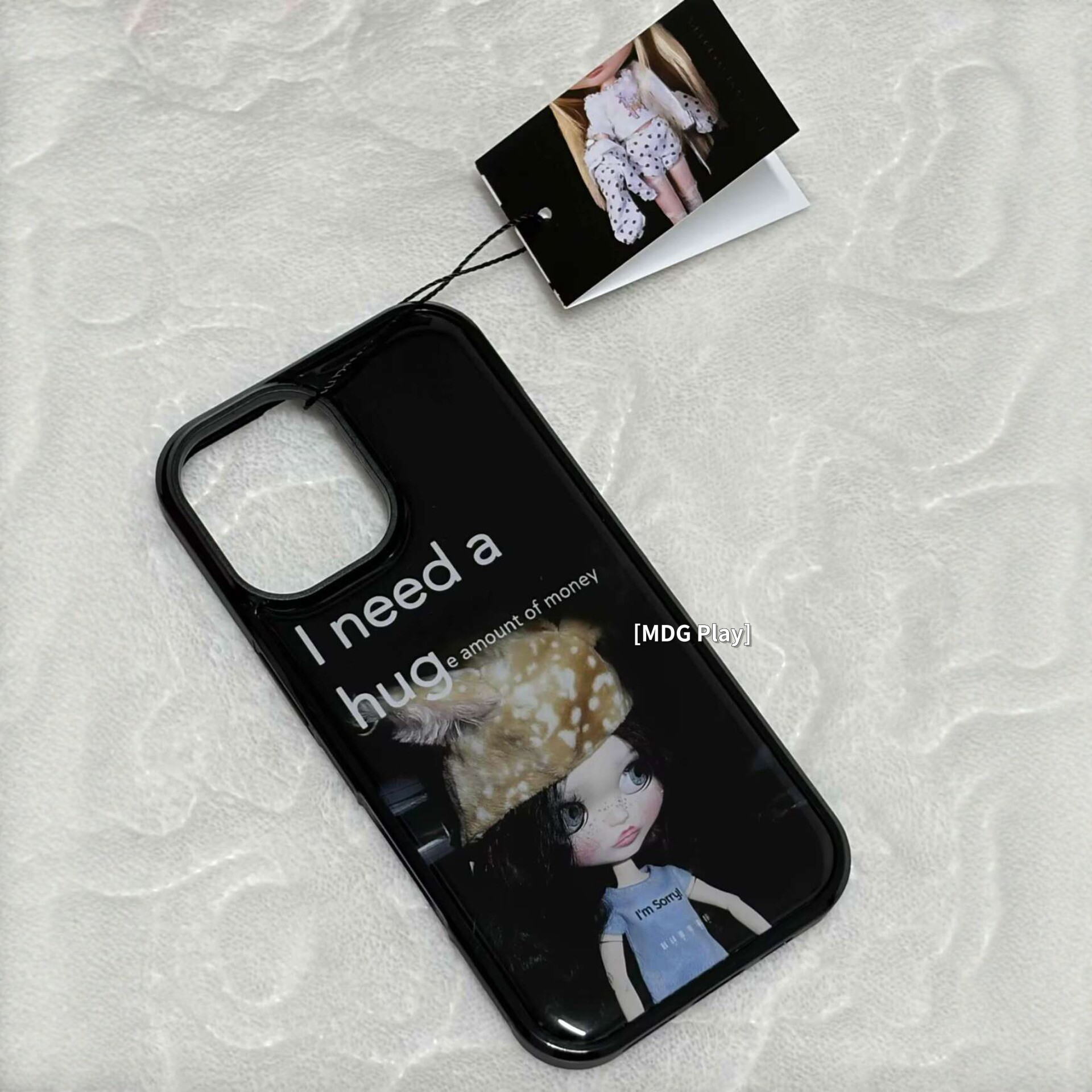 Back Cover Adhesive - Casing HP Korea Imut Motif Boneka