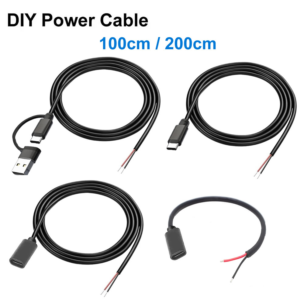 Electronics Repair Glasses - DC 2 Pin Kabel Daya USB
