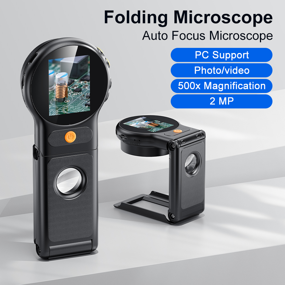 Electronics Repair Glasses - Mikroskop Digital 500X Fokus Otomatis dengan