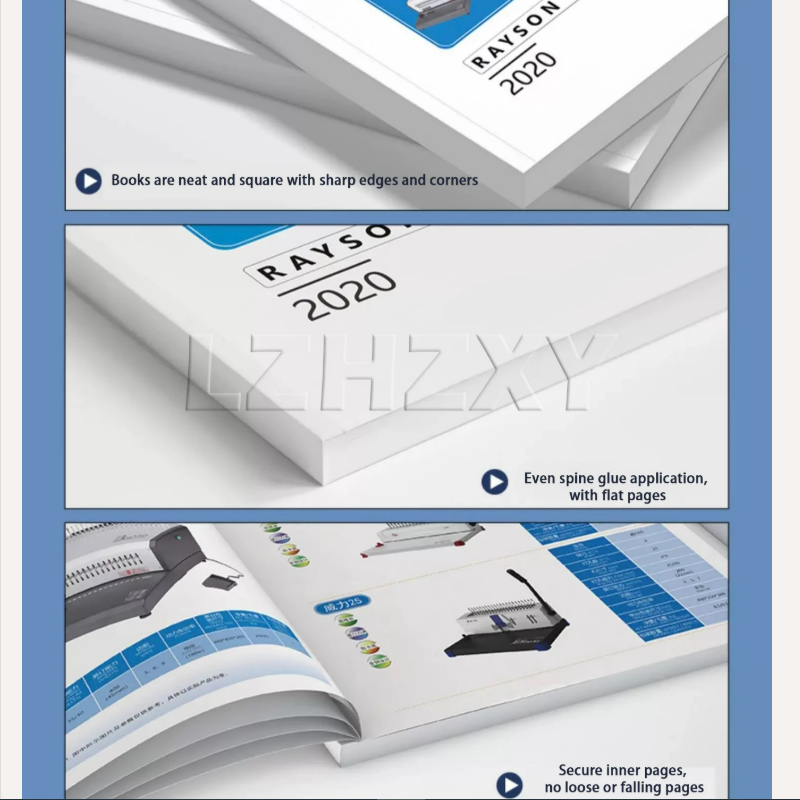 Back Cover Adhesive - Mesin Penjilid Lem Panas Nirkabel WD-40B