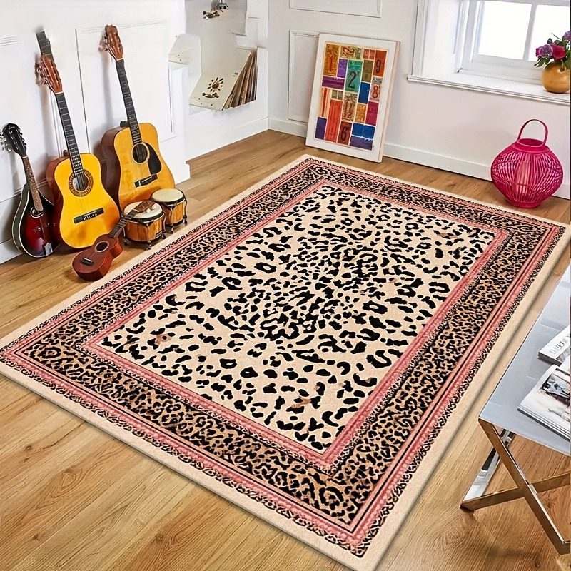 Karpet Gaya Cetak Macan Tutul  - Electronics Repair Desk ulasan dan harga