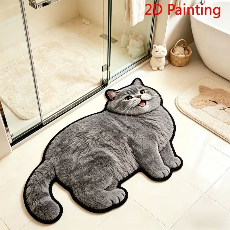 VIKAMA Karpet Bentuk Kucing Lu - Electronics Repair Desk ulasan dan harga