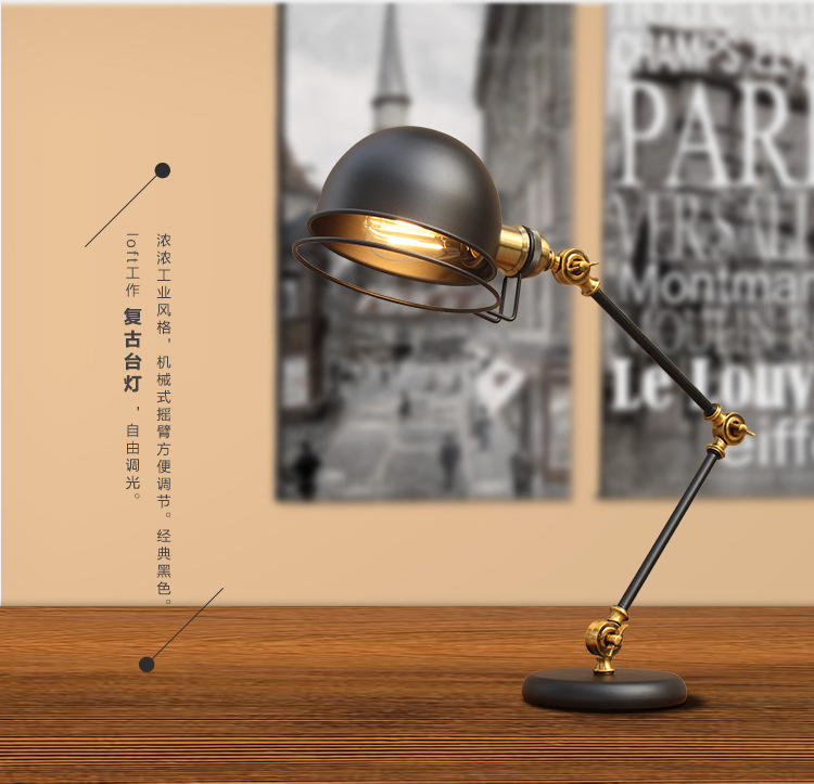 Lampu Meja Retro Mekanis Nordi - Electronics Repair Desk ulasan dan harga