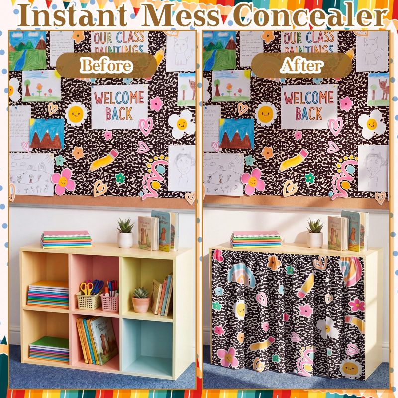 VIKAMA Tirai Kabinet Kartun Pe - Back Cover Adhesive ulasan dan harga