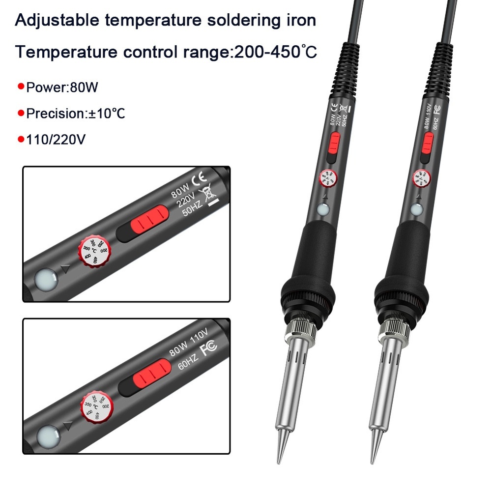Kit Soldering Iron 80W Dengan  - Electronics Repair Shops ulasan dan harga