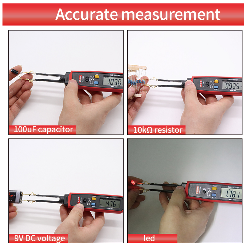 UNI-T UT116A UT116C Pinset Dig - Smd Tweezer Set ulasan dan harga