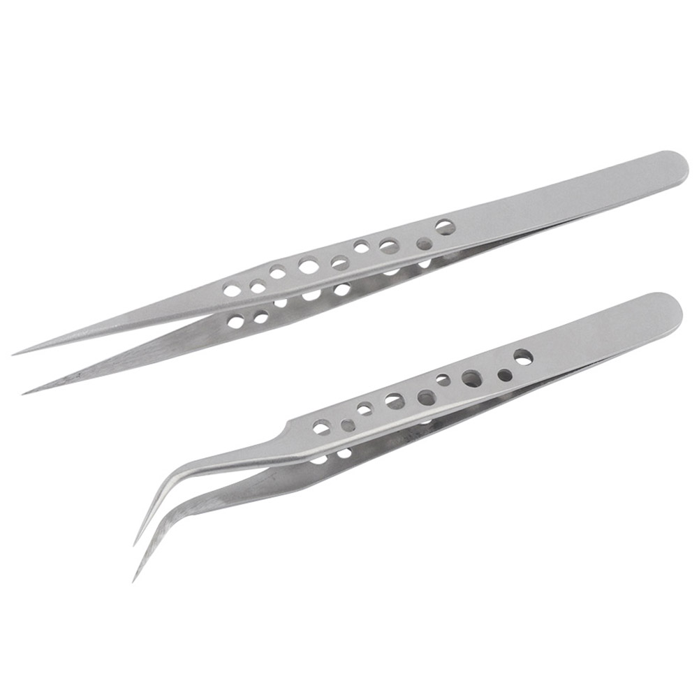 Pinset Baja tahan karat presis - Smd Tweezer Set ulasan dan harga