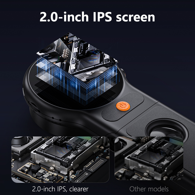 Mikroskop Digital 500X Fokus O - Electronics Repair Glasses ulasan dan harga