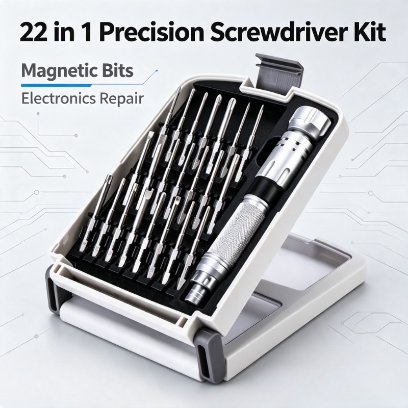 Nanch 22 in 1 Kit Obeng Magnet - Electronics Repair Center ulasan dan harga